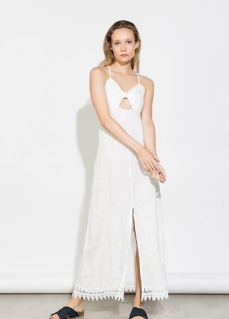 Γυναικείο Φόρεμα BSB λευκό