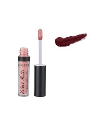 Phoera Cosmetics Velvet Matte Liquid Lipstick Vampire 207 (2.5ml)