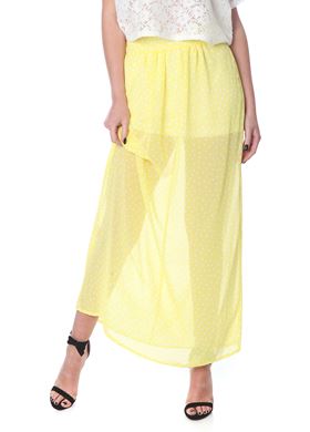 Γυναικεία Φούστα MAKI PHILOSOPHY Χρώμα κίτρινο